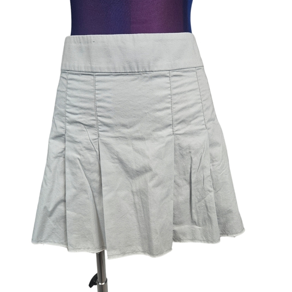 American Eagle Baby‎ Blue Pleated High Waist Mini Tennis Skirt Size 12 Women K44